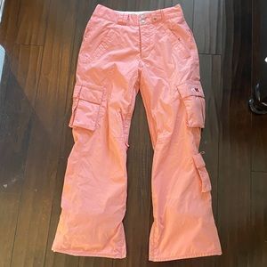 Burton Peach Pink Snowboard Pants sz Smalll/Med
